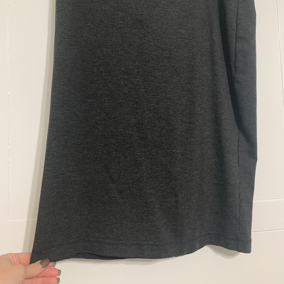 Liz Claiborne Grey Stretchy Pencil Skirt - Picture 2 of 5